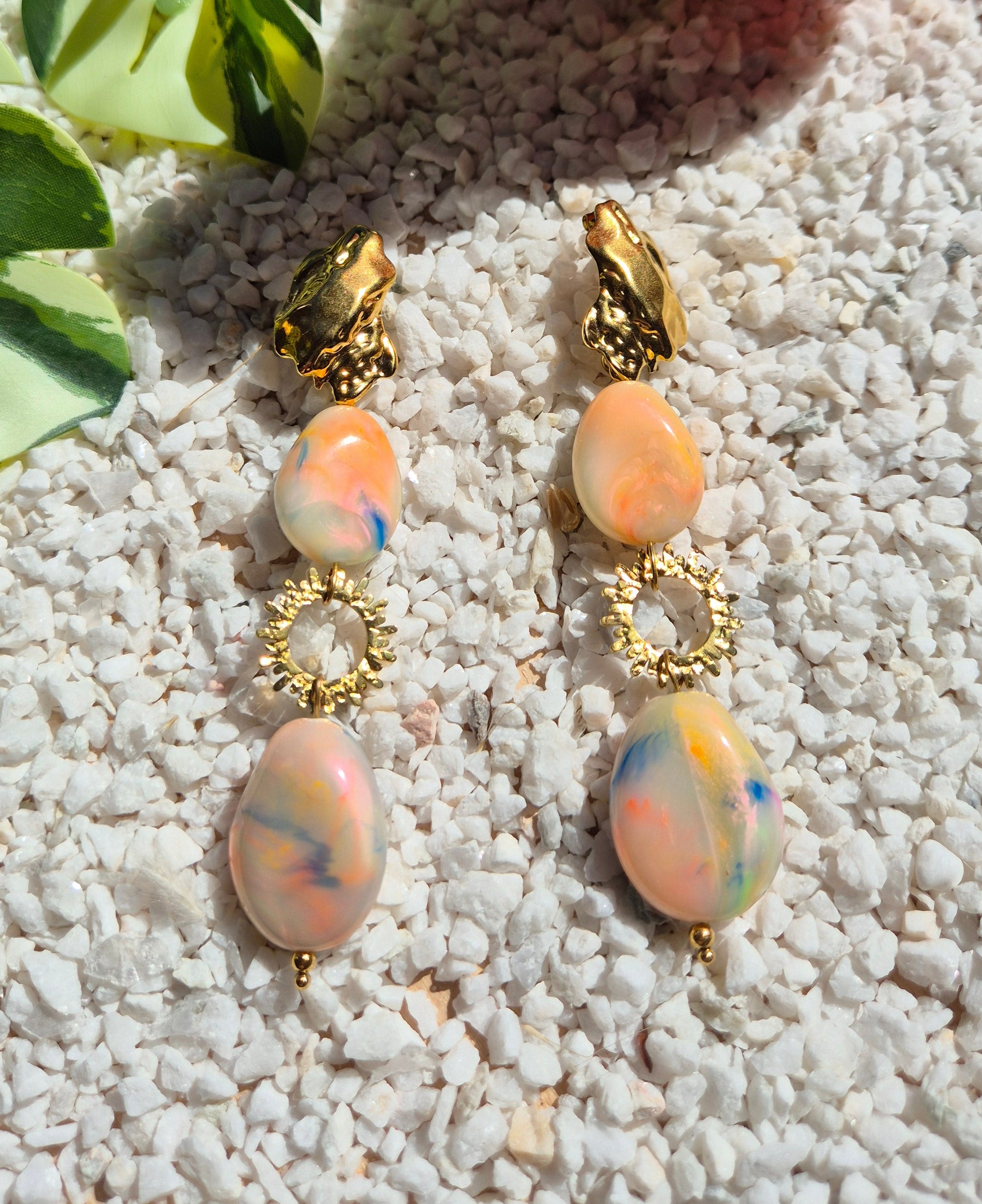 Boucles d'oreilles CRÉPUSCÉLIA