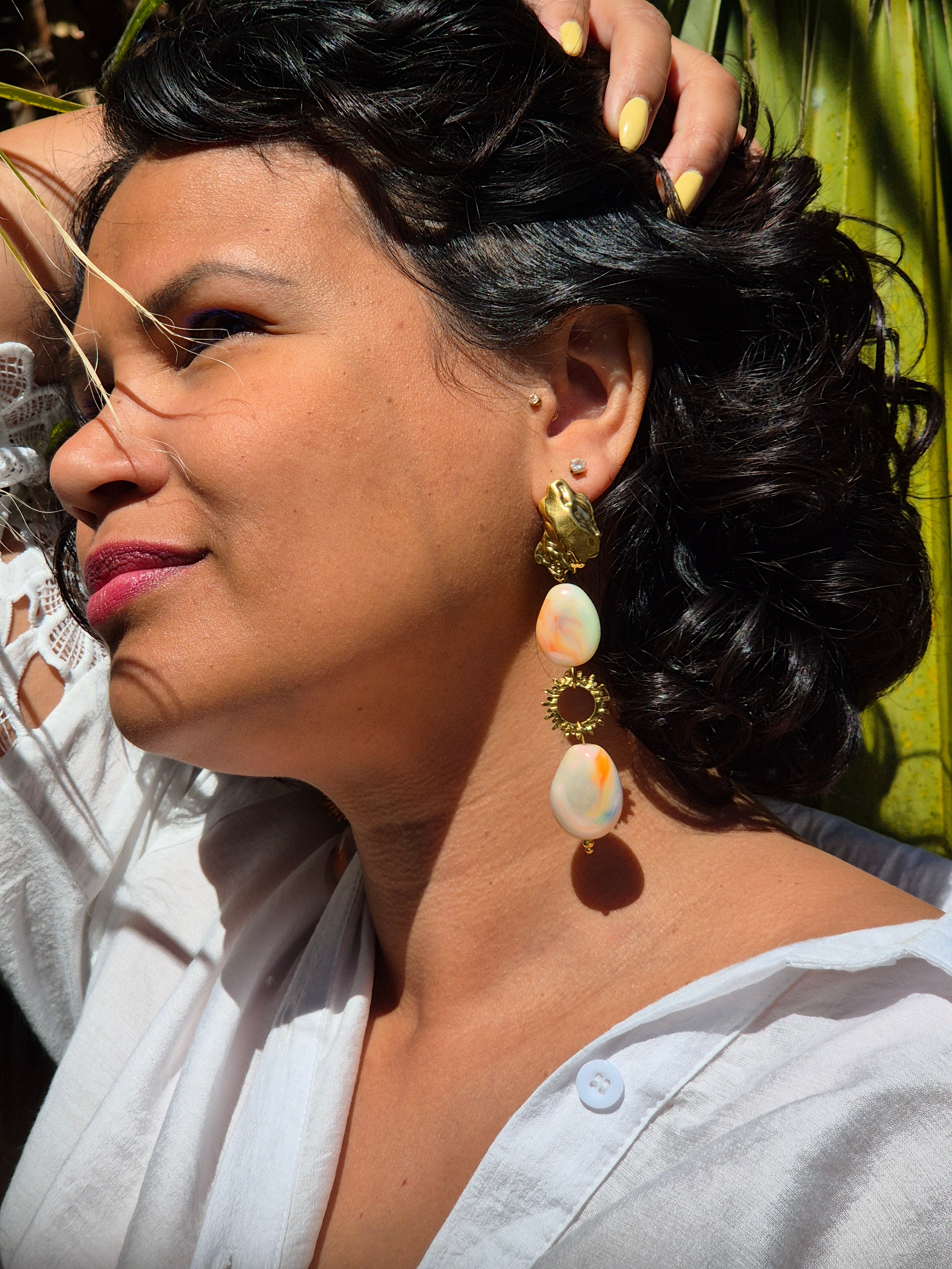 Boucles d'oreilles CRÉPUSCÉLIA