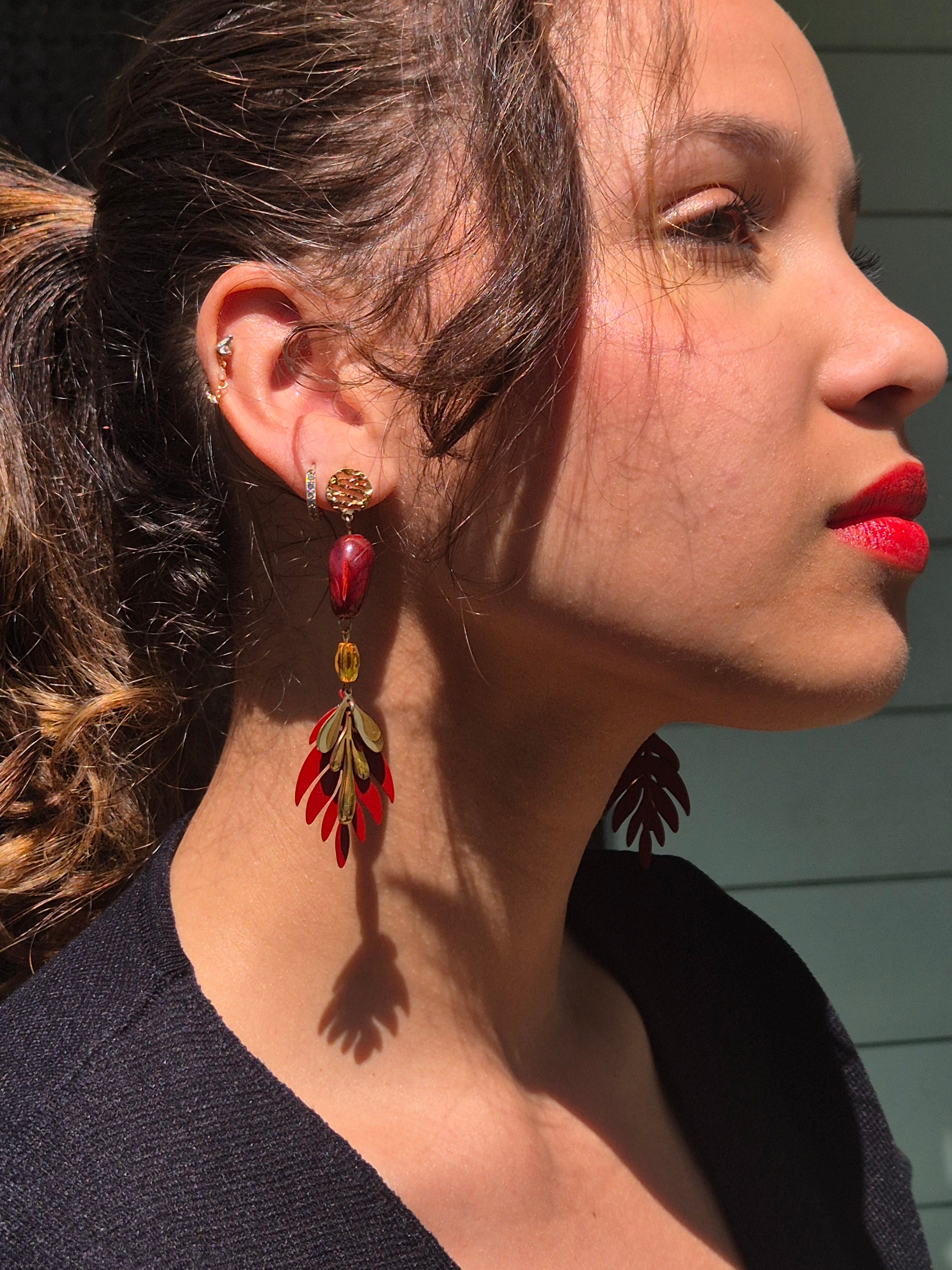 Boucles d'oreilles AMAZORA