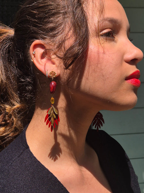 Boucles d'oreilles AMAZORA